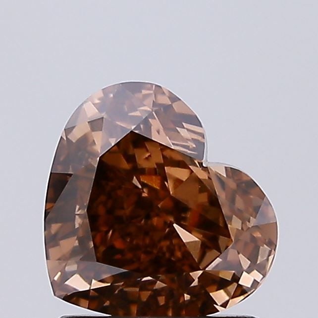 Loose Diamond - HEART 1.22ct Fancy Brown VVS2 (1 of 1)