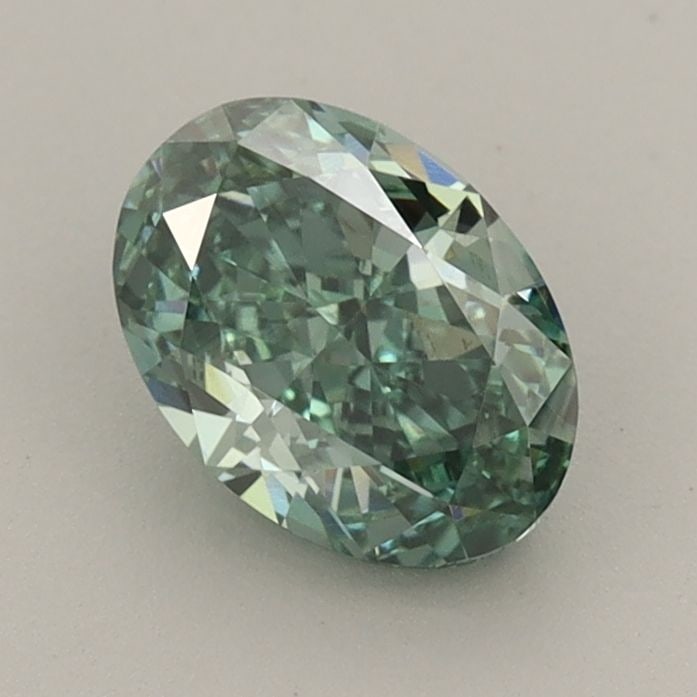 Loose Diamond - OVAL 1.08ct Fancy Vivid Green SI1: Loose Diamond - OVAL 1.08ct Fancy Vivid Green SI1 Source: This is a real non-mined Diamond that has been grown in a lab Shape: OVAL Carats: 1.08 Color: Fancy Vivid Green Certification: IGI Video: