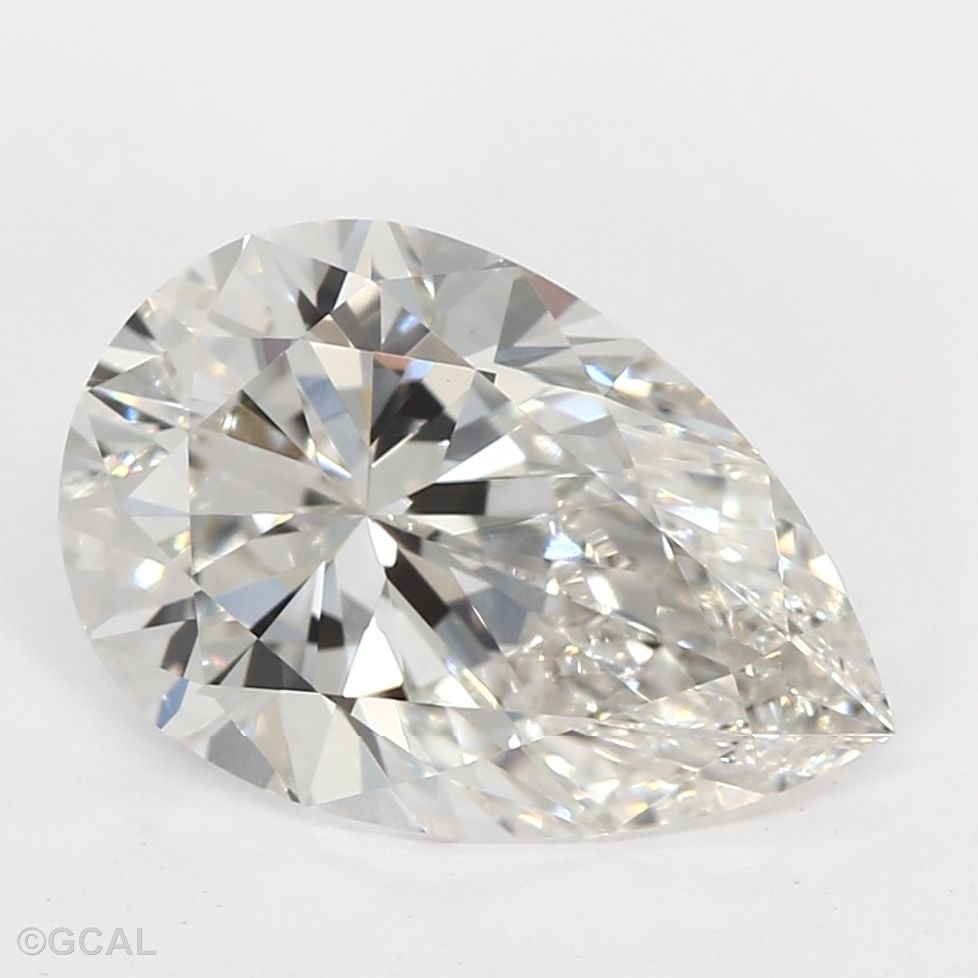 Loose Diamond - PEAR 1.12ct H VVS2: Loose Diamond - PEAR 1.12ct H VVS2 Source: This is a real non-mined Diamond that has been grown in a lab Shape: PEAR Carats: 1.12 Color: H Clarity: VVS2 Certification: GCAL Additional images