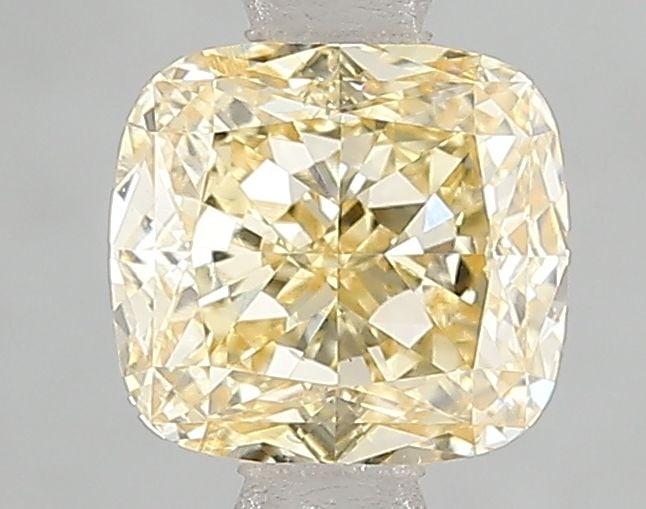 Loose Diamond - CUSHION MODIFIED 1.5ct Fancy Intense Yellow VS2: Loose Diamond - CUSHION MODIFIED 1.5ct Fancy Intense Yellow VS2 Source: This is a real non-mined Diamond that has been grown in a lab Shape: CUSHION MODIFIED Carats: 1.5 Color: Fancy Intense Yellow