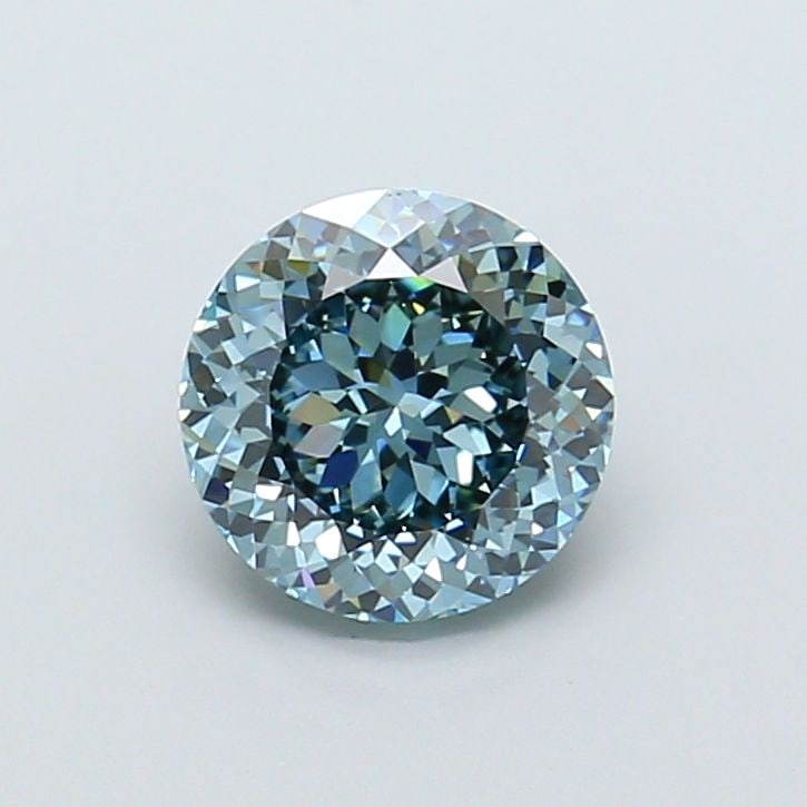 Loose Diamond - ROUND 2.05ct Fancy Vivid Blue VVS2: Loose Diamond - ROUND 2.05ct Fancy Vivid Blue VVS2 Source: This is a real non-mined Diamond that has been grown in a lab Shape: ROUND Carats: 2.05 Color: Fancy Vivid Blue Certification: IGI Video: