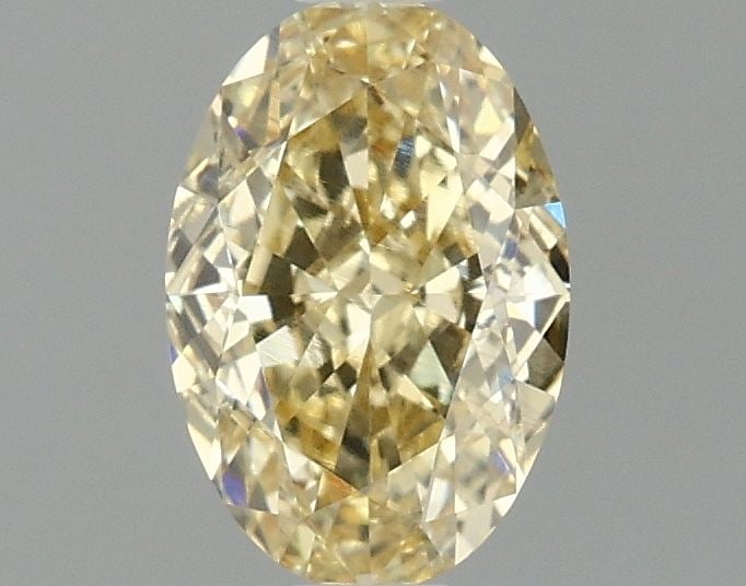 Loose Diamond - OVAL 1.09ct Fancy Intense Yellow VVS2: Loose Diamond - OVAL 1.09ct Fancy Intense Yellow VVS2 Source: This is a real non-mined Diamond that has been grown in a lab Shape: OVAL Carats: 1.09 Color: Fancy Intense Yellow Certification: IGI Vide