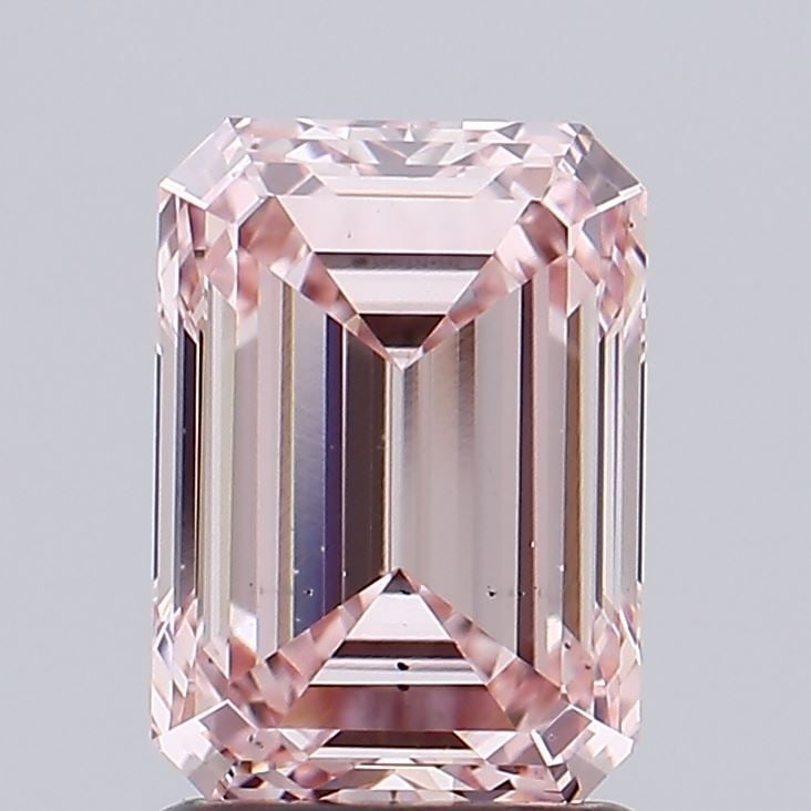 Loose Diamond - EMERALD 1.7ct Fancy Intense Pink SI1: Loose Diamond - EMERALD 1.7ct Fancy Intense Pink SI1 Source: This is a real non-mined Diamond that has been grown in a lab Shape: EMERALD Carats: 1.7 Color: Fancy Intense Pink Certification: IGI Video