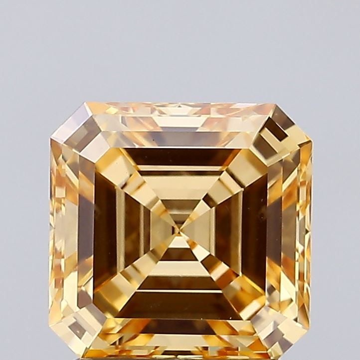 Loose Diamond - ASSCHER 1.55ct Fancy Vivid Yellow VS1: Loose Diamond - ASSCHER 1.55ct Fancy Vivid Yellow VS1 Source: This is a real non-mined Diamond that has been grown in a lab Shape: ASSCHER Carats: 1.55 Color: Fancy Vivid Yellow Certification: NONE