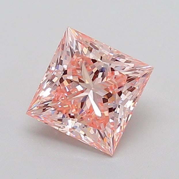Loose Diamond - PRINCESS 2.03ct Fancy Intense Pink VS2: Loose Diamond - PRINCESS 2.03ct Fancy Intense Pink VS2 Source: This is a real non-mined Diamond that has been grown in a lab Shape: PRINCESS Carats: 2.03 Color: Fancy Intense Pink Certification: IGI