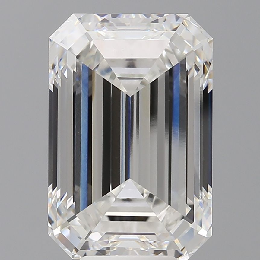 Loose Diamond - EMERALD 9.08ct F VVS2: Loose Diamond - EMERALD 9.08ct F VVS2 Source: This is a real non-mined Diamond that has been grown in a lab Shape: EMERALD Carats: 9.08 Color: F Clarity: VVS2 Certification: IGI Video: