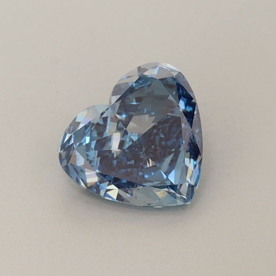 Loose Diamond - HEART 1.0ct Fancy Vivid Blue VVS2 (1 of 1)