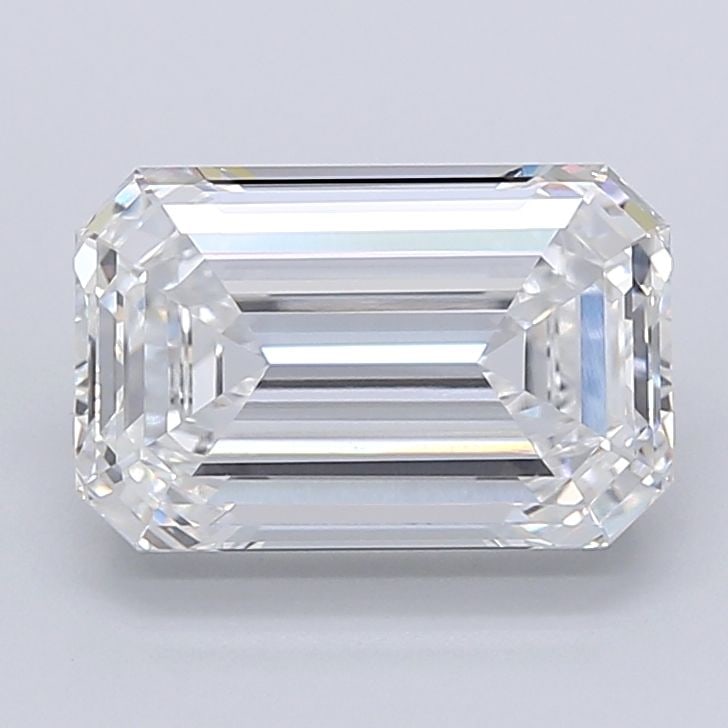 Loose Diamond - EMERALD 4.85ct E VVS2: Loose Diamond - EMERALD 4.85ct E VVS2 Source: This is a real non-mined Diamond that has been grown in a lab Shape: EMERALD Carats: 4.85 Color: E Clarity: VVS2 Certification: IGI Video: