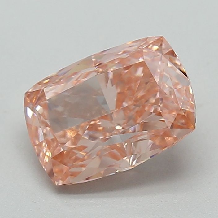 Loose Diamond - CUSHION MODIFIED 1.58ct Fancy Intense Pink VVS2: Loose Diamond - CUSHION MODIFIED 1.58ct Fancy Intense Pink VVS2 Source: This is a real non-mined Diamond that has been grown in a lab Shape: CUSHION MODIFIED Carats: 1.58 Color: Fancy Intense Pink