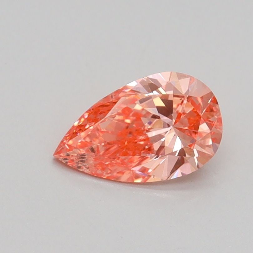 Loose Diamond - PEAR 0.57ct Fancy Vivid Pink SI1: Loose Diamond - PEAR 0.57ct Fancy Vivid Pink SI1 Source: This is a real non-mined Diamond that has been grown in a lab Shape: PEAR Carats: 0.57 Color: Fancy Vivid Pink Certification: IGI Video: