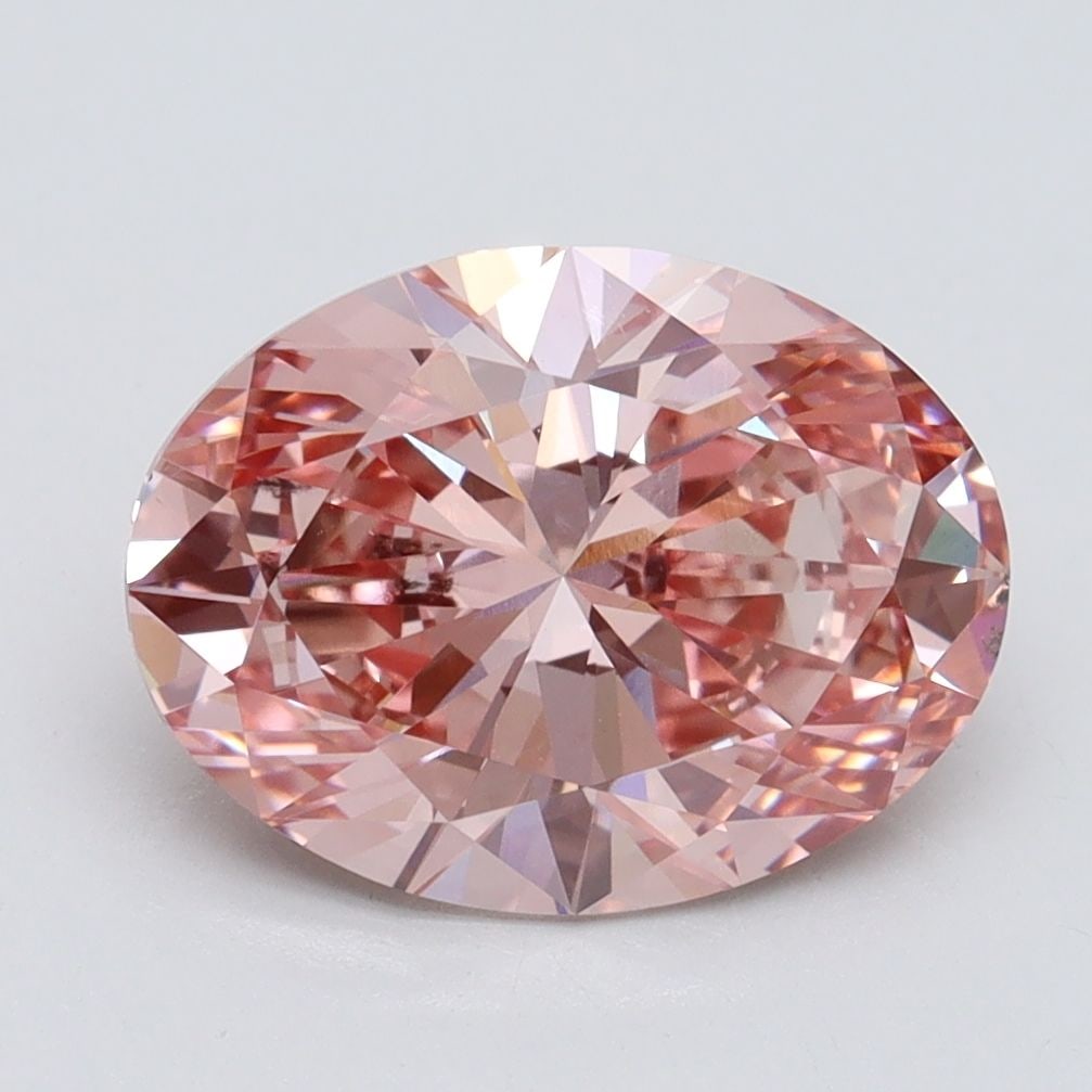Loose Diamond - OVAL 3.02ct Fancy Intense Pink VS1: Loose Diamond - OVAL 3.02ct Fancy Intense Pink VS1 Source: This is a real non-mined Diamond that has been grown in a lab Shape: OVAL Carats: 3.02 Color: Fancy Intense Pink Certification: IGI Video: