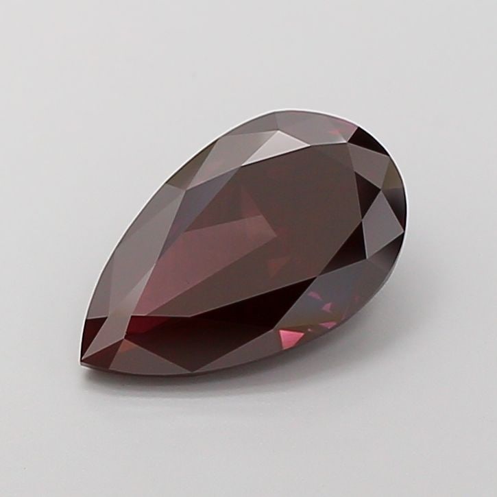 Loose Diamond - PEAR 3.99ct Fancy Dark Pink VS1 (1 of 1)