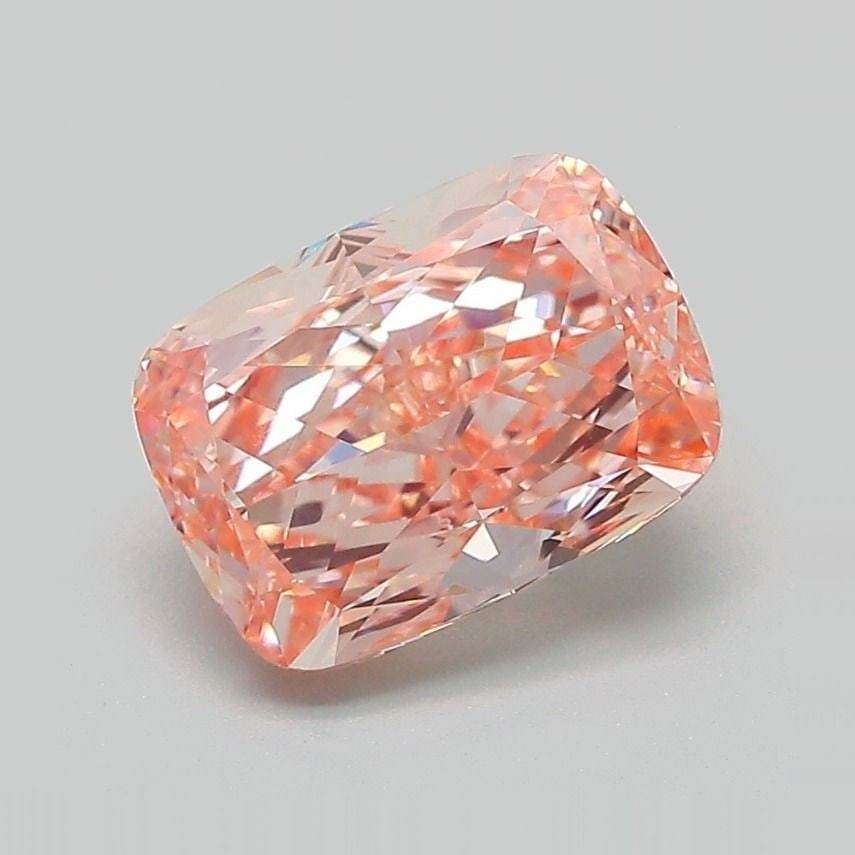 Loose Diamond - CUSHION MODIFIED 2.67ct Fancy Intense Pink VS1: Loose Diamond - CUSHION MODIFIED 2.67ct Fancy Intense Pink VS1 Source: This is a real non-mined Diamond that has been grown in a lab Shape: CUSHION MODIFIED Carats: 2.67 Color: Fancy Intense Pink