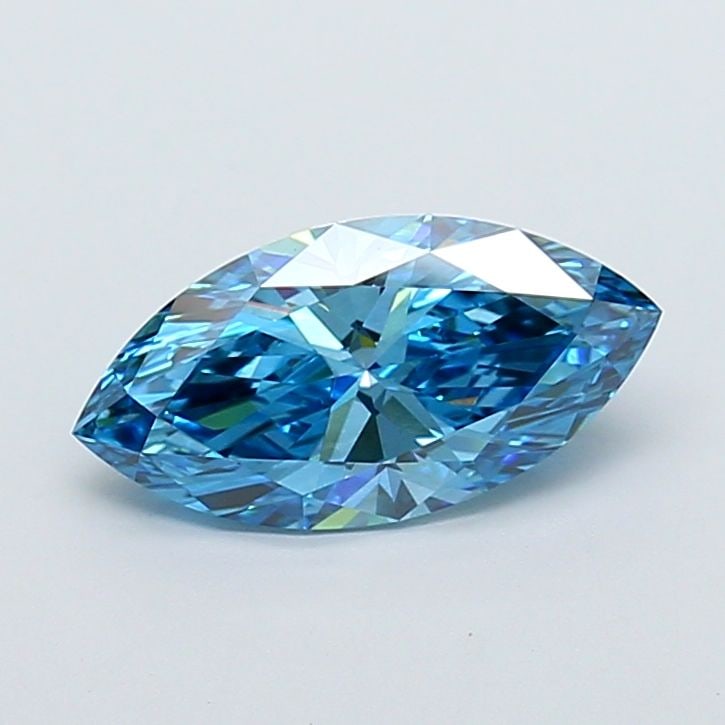 Loose Diamond - MARQUISE 2.03ct Fancy Vivid Blue VVS1: Loose Diamond - MARQUISE 2.03ct Fancy Vivid Blue VVS1 Source: This is a real non-mined Diamond that has been grown in a lab Shape: MARQUISE Carats: 2.03 Color: Fancy Vivid Blue Certification: IGI Vide