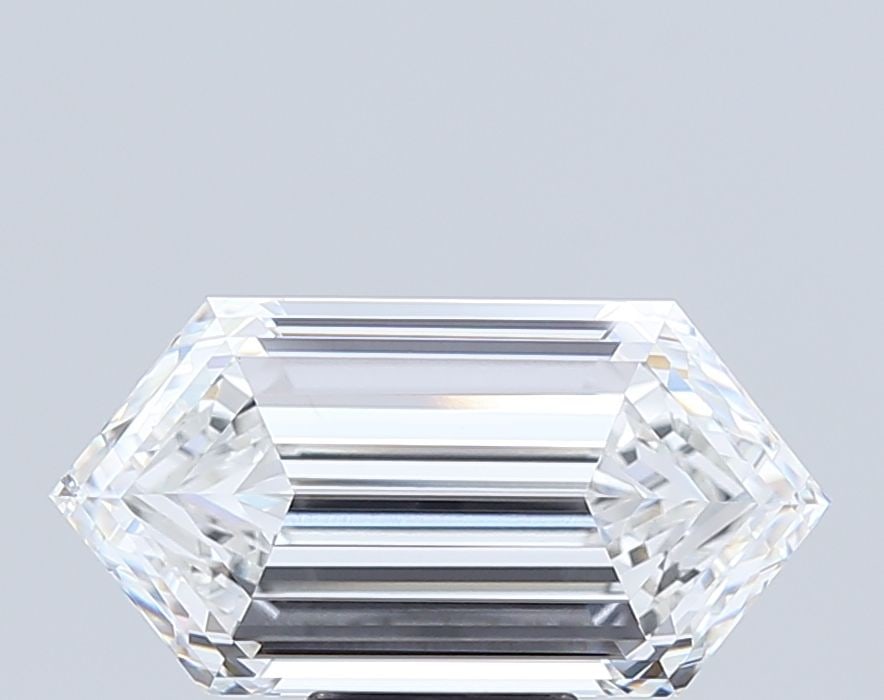 Loose Diamond - HEXAGONAL 7.56ct G VVS2: Loose Diamond - HEXAGONAL 7.56ct G VVS2 Source: This is a real non-mined Diamond that has been grown in a lab Shape: HEXAGONAL Carats: 7.56 Color: G Clarity: VVS2 Certification: IGI Video: