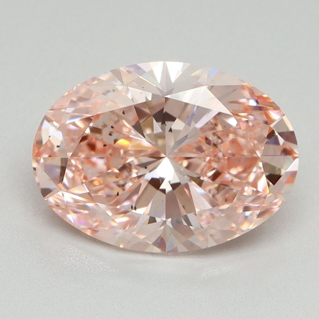 Loose Diamond - OVAL 3.04ct Fancy Vivid Pink SI1: Loose Diamond - OVAL 3.04ct Fancy Vivid Pink SI1 Source: This is a real non-mined Diamond that has been grown in a lab Shape: OVAL Carats: 3.04 Color: Fancy Vivid Pink Certification: IGI Video: