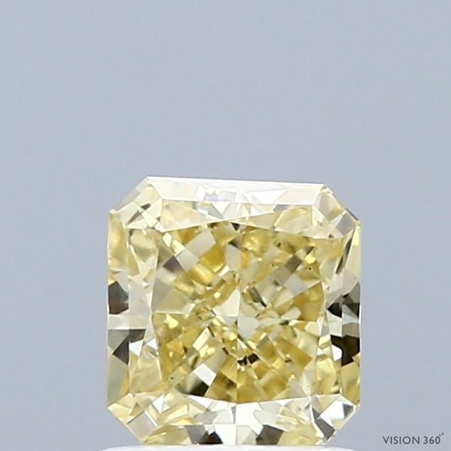 Loose Diamond - SQUARE RADIANT 1.08ct Fancy Yellow VS1: Loose Diamond - SQUARE RADIANT 1.08ct Fancy Yellow VS1 Source: This is a real non-mined Diamond that has been grown in a lab Shape: SQUARE RADIANT Carats: 1.08 Color: Fancy Yellow Certification: IGI