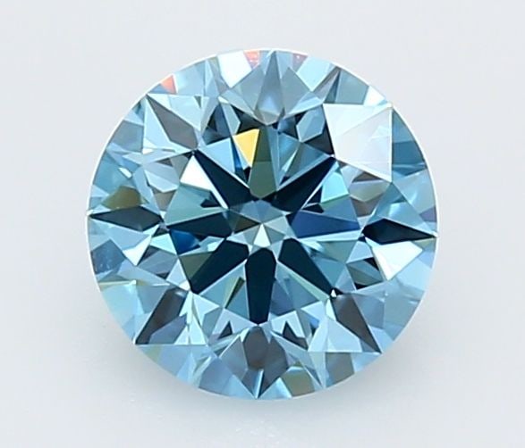 Ideal Loose Diamond - ROUND 1.51ct Fancy Vivid Blue VVS2: Ideal Loose Diamond - ROUND 1.51ct Fancy Vivid Blue VVS2 Source: This is a real non-mined Diamond that has been grown in a lab Shape: ROUND Carats: 1.51 Color: Fancy Vivid Blue Certification: IGI