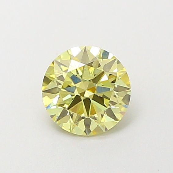 Ideal Loose Diamond - ROUND 0.58ct Fancy Light Yellow VS1 (1 of 1)