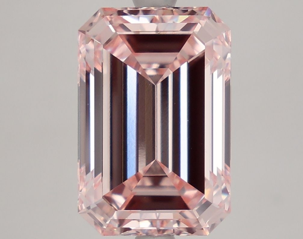 Loose Diamond - EMERALD 5.07ct Fancy Intense Pink VS1: Loose Diamond - EMERALD 5.07ct Fancy Intense Pink VS1 Source: This is a real non-mined Diamond that has been grown in a lab Shape: EMERALD Carats: 5.07 Color: Fancy Intense Pink Certification: IGI Vid