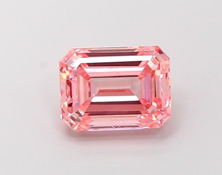 Loose Diamond - EMERALD 1.03ct Fancy Intense Pink VS1: Loose Diamond - EMERALD 1.03ct Fancy Intense Pink VS1 Source: This is a real non-mined Diamond that has been grown in a lab Shape: EMERALD Carats: 1.03 Color: Fancy Intense Pink Certification: IGI Vid