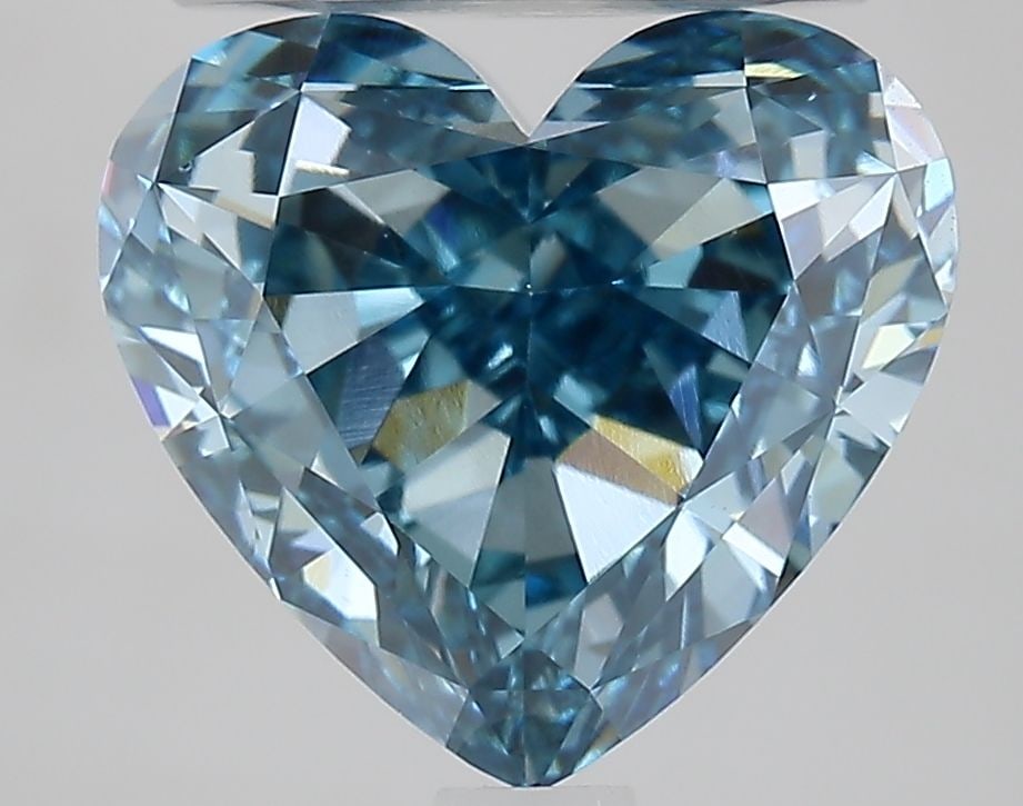 Loose Diamond - HEART 3.01ct Fancy Vivid Blue VS2 (1 of 1)