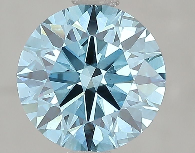 Ideal Loose Diamond - ROUND 2.09ct Fancy Vivid Blue VS2: Ideal Loose Diamond - ROUND 2.09ct Fancy Vivid Blue VS2 Source: This is a real non-mined Diamond that has been grown in a lab Shape: ROUND Carats: 2.09 Color: Fancy Vivid Blue Certification: IGI