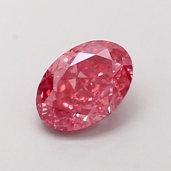 Loose Diamond - OVAL 0.84ct Fancy Vivid Pink VS1: Loose Diamond - OVAL 0.84ct Fancy Vivid Pink VS1 Source: This is a real non-mined Diamond that has been grown in a lab Shape: OVAL Carats: 0.84 Color: Fancy Vivid Pink Certification: NONE Video: