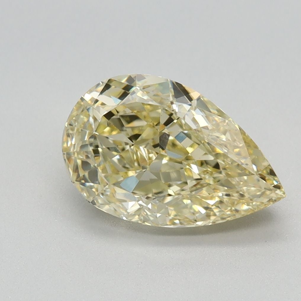 Loose Diamond - PEAR 1.65ct Fancy Intense Yellow VS1: Loose Diamond - PEAR 1.65ct Fancy Intense Yellow VS1 Source: This is a real non-mined Diamond that has been grown in a lab Shape: PEAR Carats: 1.65 Color: Fancy Intense Yellow Certification: IGI