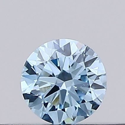 Loose Diamond - ROUND 0.15ct Fancy Vivid Blue VS1: Loose Diamond - ROUND 0.15ct Fancy Vivid Blue VS1 Source: This is a real non-mined Diamond that has been grown in a lab Shape: ROUND Carats: 0.15 Color: Fancy Vivid Blue Certification: IGI Video: