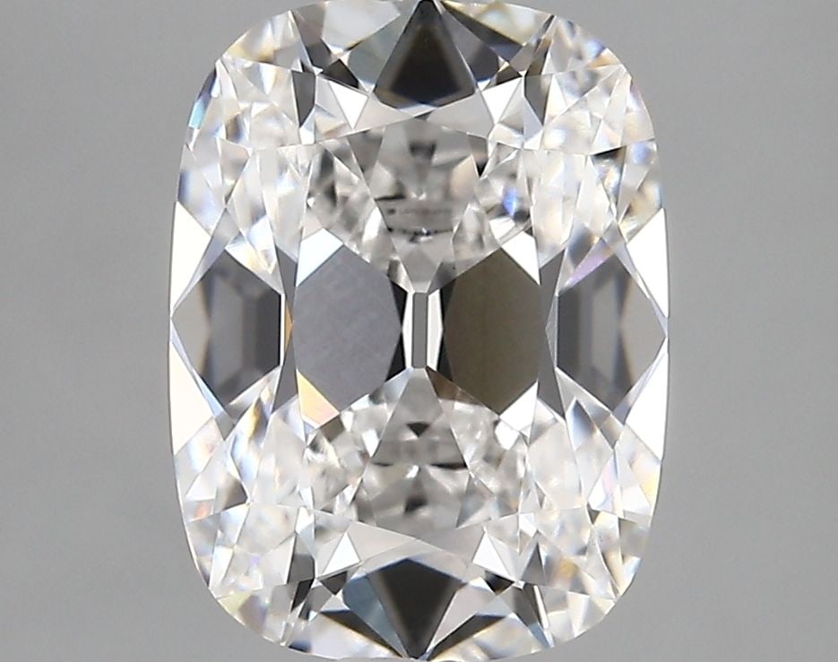 Loose Diamond - CUSHION MODIFIED 3.42ct E VVS2: Loose Diamond - CUSHION MODIFIED 3.42ct E VVS2 Source: This is a real non-mined Diamond that has been grown in a lab Shape: CUSHION MODIFIED Carats: 3.42 Color: E Clarity: VVS2 Certification: IGI
