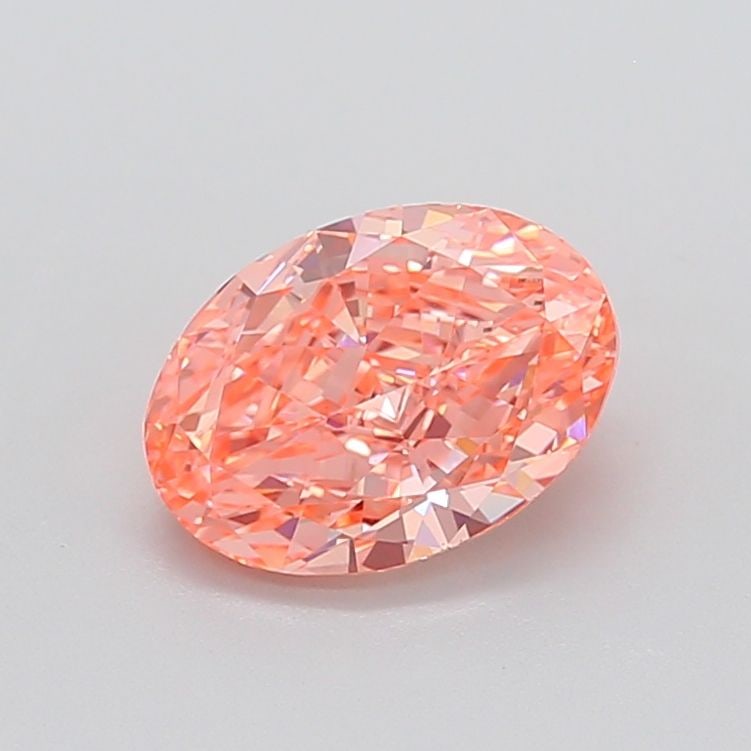 Loose Diamond - OVAL 2.73ct Fancy Vivid Pink VS1: Loose Diamond - OVAL 2.73ct Fancy Vivid Pink VS1 Source: This is a real non-mined Diamond that has been grown in a lab Shape: OVAL Carats: 2.73 Color: Fancy Vivid Pink Certification: IGI Video: