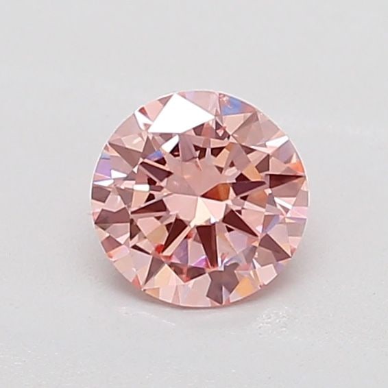 Loose Diamond - ROUND 0.51ct Fancy Vivid Pink VS2: Loose Diamond - ROUND 0.51ct Fancy Vivid Pink VS2 Source: This is a real non-mined Diamond that has been grown in a lab Shape: ROUND Carats: 0.51 Color: Fancy Vivid Pink Certification: NONE 