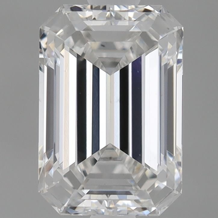 Loose Diamond - EMERALD 0.98ct E VS1: Loose Diamond - EMERALD 0.98ct E VS1 Source: This is a real non-mined Diamond that has been grown in a lab Shape: EMERALD Carats: 0.98 Color: E Clarity: VS1 Certification: IGI Video: