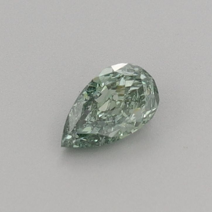 Loose Diamond - PEAR 0.27ct Fancy Vivid Green VVS2: Loose Diamond - PEAR 0.27ct Fancy Vivid Green VVS2 Source: This is a real non-mined Diamond that has been grown in a lab Shape: PEAR Carats: 0.27 Color: Fancy Vivid Green Certification: IGI Video: