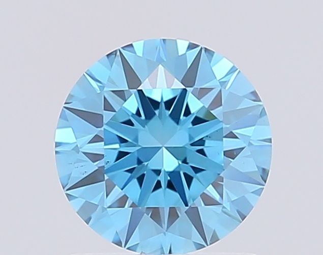 Ideal Loose Diamond - ROUND 1.12ct Fancy Vivid Blue VS1: Ideal Loose Diamond - ROUND 1.12ct Fancy Vivid Blue VS1 Source: This is a real non-mined Diamond that has been grown in a lab Shape: ROUND Carats: 1.12 Color: Fancy Vivid Blue Certification: IGI