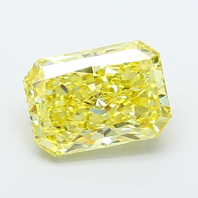 Loose Diamond - RADIANT 5.26ct Fancy Vivid Yellow VS1: Loose Diamond - RADIANT 5.26ct Fancy Vivid Yellow VS1 Source: This is a real non-mined Diamond that has been grown in a lab Shape: RADIANT Carats: 5.26 Color: Fancy Vivid Yellow Certification: IGI