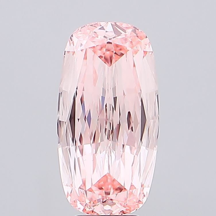 Loose Diamond - CUSHION MODIFIED 8.53ct Fancy Intense Pink VS1: Loose Diamond - CUSHION MODIFIED 8.53ct Fancy Intense Pink VS1 Source: This is a real non-mined Diamond that has been grown in a lab Shape: CUSHION MODIFIED Carats: 8.53 Color: Fancy Intense Pink