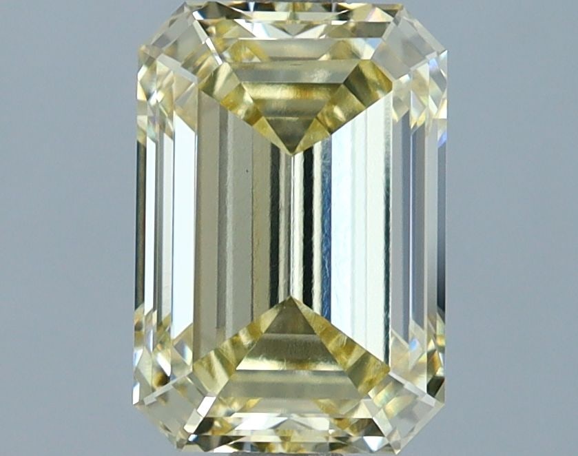 Loose Diamond - EMERALD 2.24ct Fancy Yellow VS1: Loose Diamond - EMERALD 2.24ct Fancy Yellow VS1 Source: This is a real non-mined Diamond that has been grown in a lab Shape: EMERALD Carats: 2.24 Color: Fancy Yellow Certification: IGI Video: