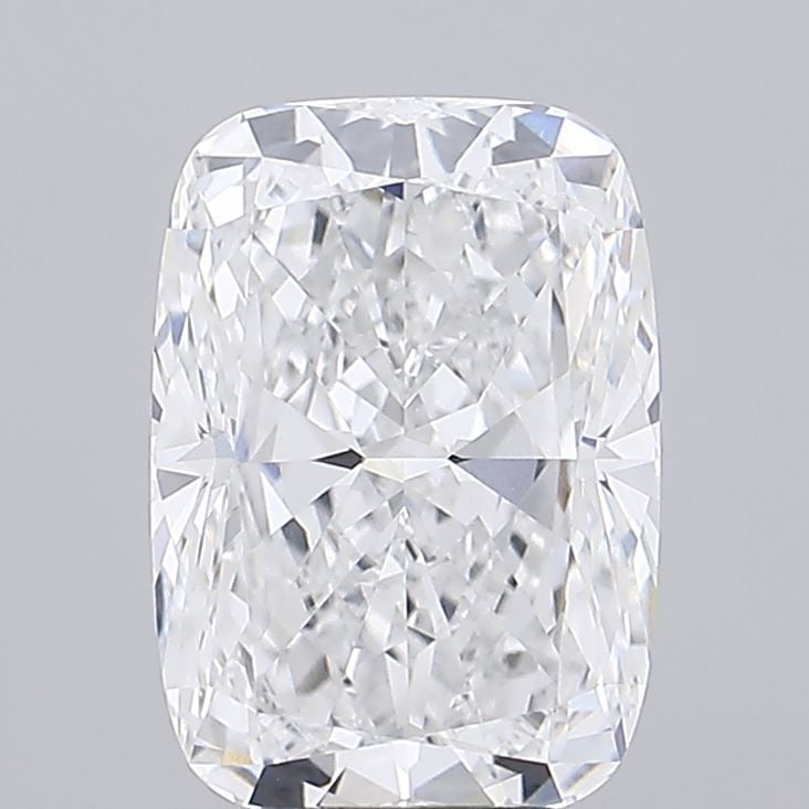 Loose Diamond - CUSHION MODIFIED 5.04ct E VVS2: Loose Diamond - CUSHION MODIFIED 5.04ct E VVS2 Source: This is a real non-mined Diamond that has been grown in a lab Shape: CUSHION MODIFIED Carats: 5.04 Color: E Clarity: VVS2 Certification: IGI Vide