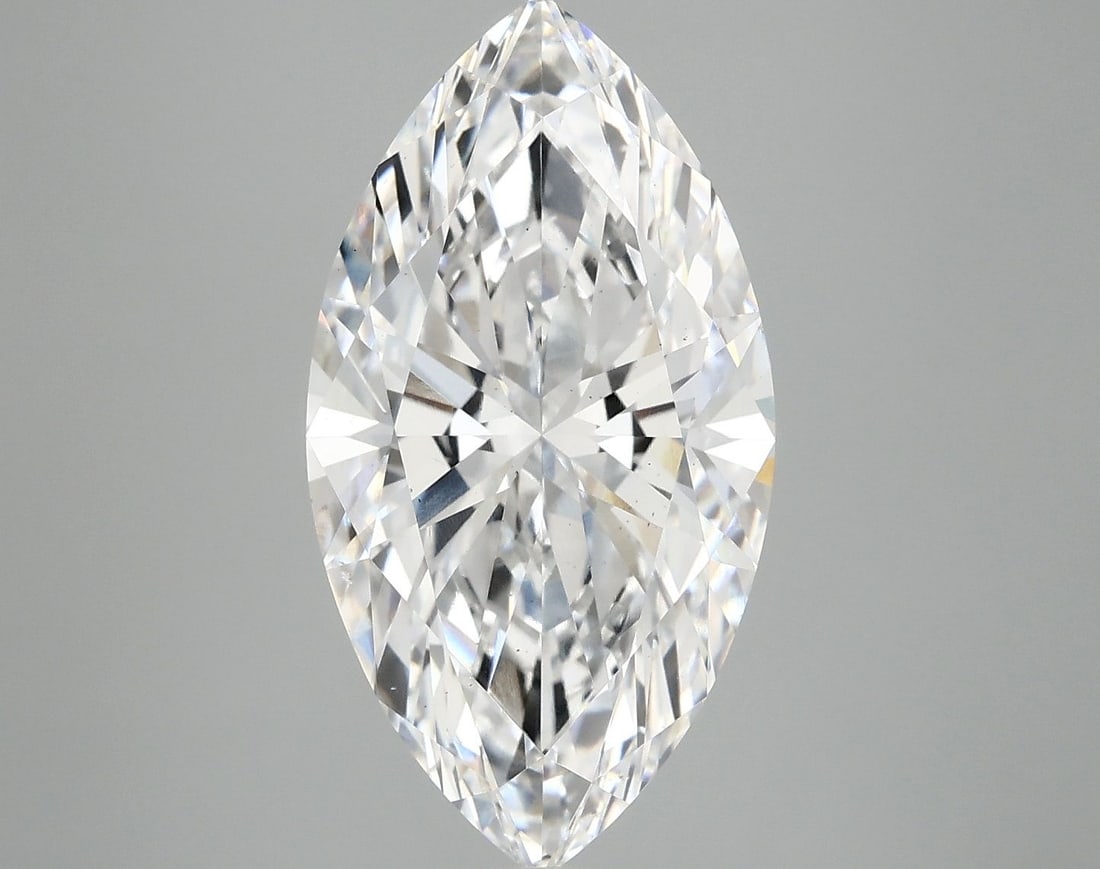 Loose Diamond - MARQUISE 5.02ct E VS2: Loose Diamond - MARQUISE 5.02ct E VS2 Source: This is a real non-mined Diamond that has been grown in a lab Shape: MARQUISE Carats: 5.02 Color: E Clarity: VS2 Certification: IGI Video:
