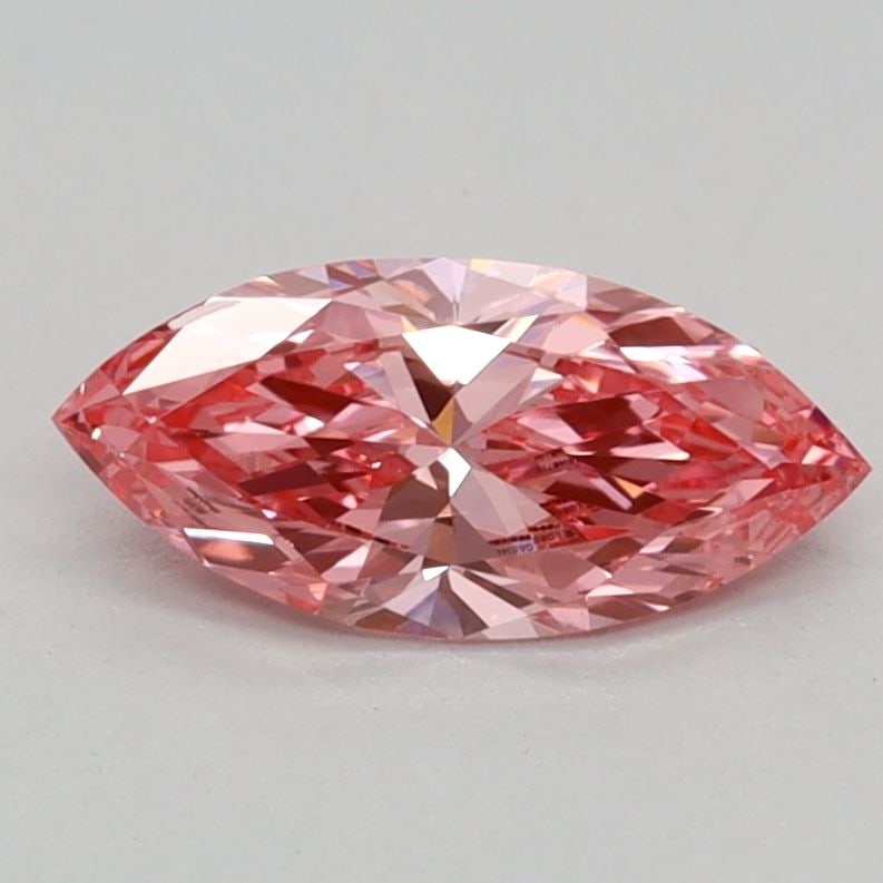 Loose Diamond - MARQUISE 0.36ct Fancy Vivid Pink VVS2: Loose Diamond - MARQUISE 0.36ct Fancy Vivid Pink VVS2 Source: This is a real non-mined Diamond that has been grown in a lab Shape: MARQUISE Carats: 0.36 Color: Fancy Vivid Pink Certification: IGI
