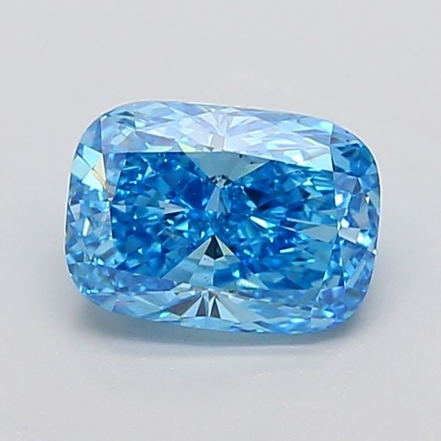 Loose Diamond - CUSHION MODIFIED 3.02ct Fancy Vivid Blue VS2: Loose Diamond - CUSHION MODIFIED 3.02ct Fancy Vivid Blue VS2 Source: This is a real non-mined Diamond that has been grown in a lab Shape: CUSHION MODIFIED Carats: 3.02 Color: Fancy Vivid Blue Certific