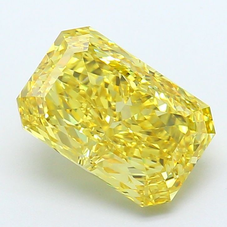 Loose Diamond - RADIANT 3.73ct Fancy Vivid Yellow VVS2: Loose Diamond - RADIANT 3.73ct Fancy Vivid Yellow VVS2 Source: This is a real non-mined Diamond that has been grown in a lab Shape: RADIANT Carats: 3.73 Color: Fancy Vivid Yellow Certification: IGI Vi