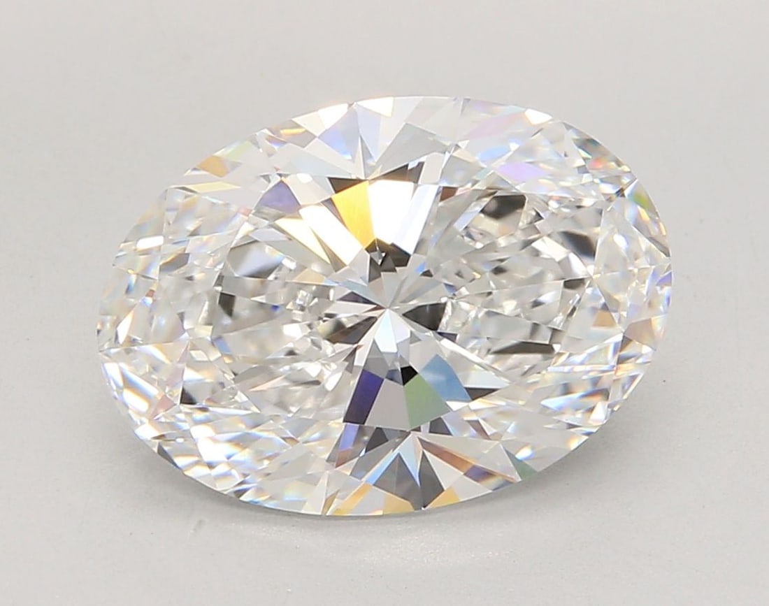 Loose Diamond - OVAL 5.53ct D VVS2: Loose Diamond - OVAL 5.53ct D VVS2 Source: This is a real non-mined Diamond that has been grown in a lab Shape: OVAL Carats: 5.53 Color: D Clarity: VVS2 Certification: IGI Video:
