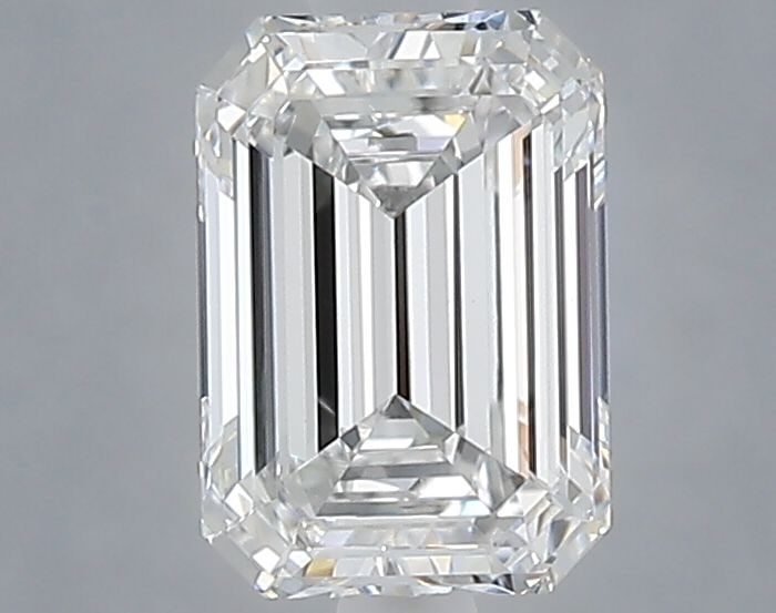 Loose Diamond - EMERALD 1.06ct E VVS2: Loose Diamond - EMERALD 1.06ct E VVS2 Source: This is a real non-mined Diamond that has been grown in a lab Shape: EMERALD Carats: 1.06 Color: E Clarity: VVS2 Certification: NONE Video: