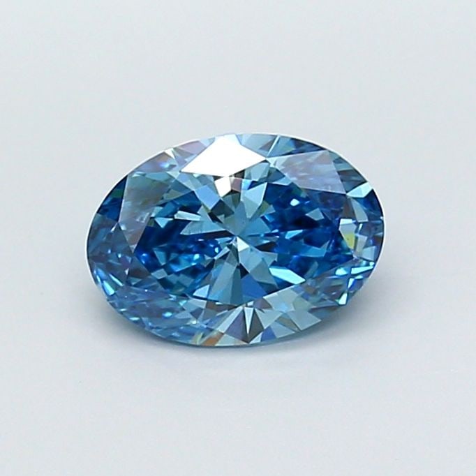 Loose Diamond - OVAL 2.02ct Fancy Vivid Blue VS2 (1 of 1)