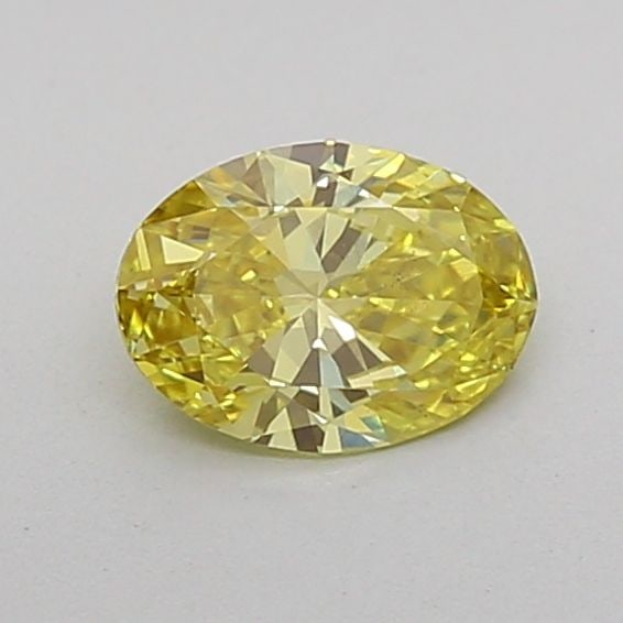 Loose Diamond - OVAL 0.51ct Fancy Vivid Yellow SI1: Loose Diamond - OVAL 0.51ct Fancy Vivid Yellow SI1 Source: This is a real non-mined Diamond that has been grown in a lab Shape: OVAL Carats: 0.51 Color: Fancy Vivid Yellow Certification: NONE Video: