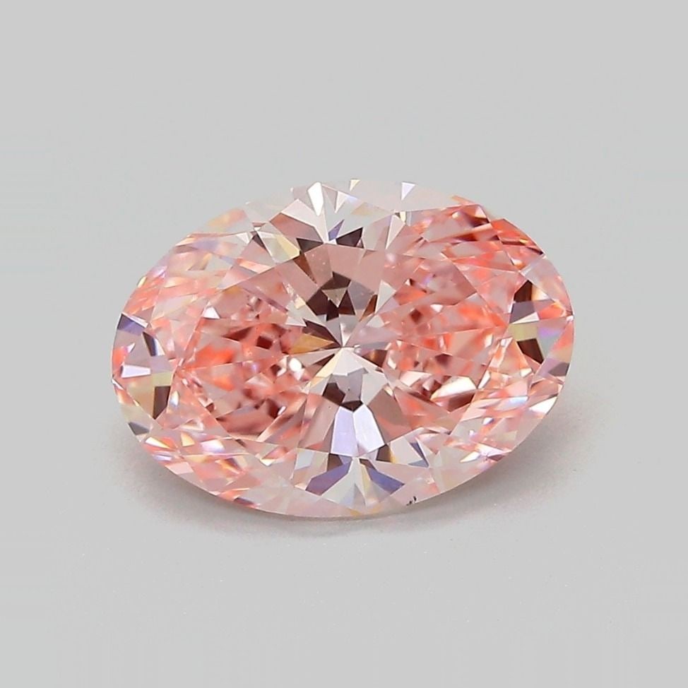 Loose Diamond - OVAL 2.79ct Fancy Vivid Pink VS1: Loose Diamond - OVAL 2.79ct Fancy Vivid Pink VS1 Source: This is a real non-mined Diamond that has been grown in a lab Shape: OVAL Carats: 2.79 Color: Fancy Vivid Pink Certification: IGI Video: