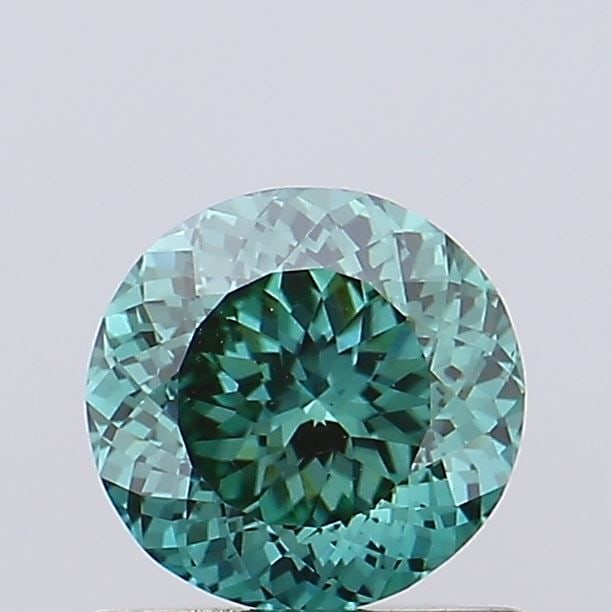 Loose Diamond - ROUND 0.81ct Fancy Vivid Green VS1: Loose Diamond - ROUND 0.81ct Fancy Vivid Green VS1 Source: This is a real non-mined Diamond that has been grown in a lab Shape: ROUND Carats: 0.81 Color: Fancy Vivid Green Certification: IGI Video: